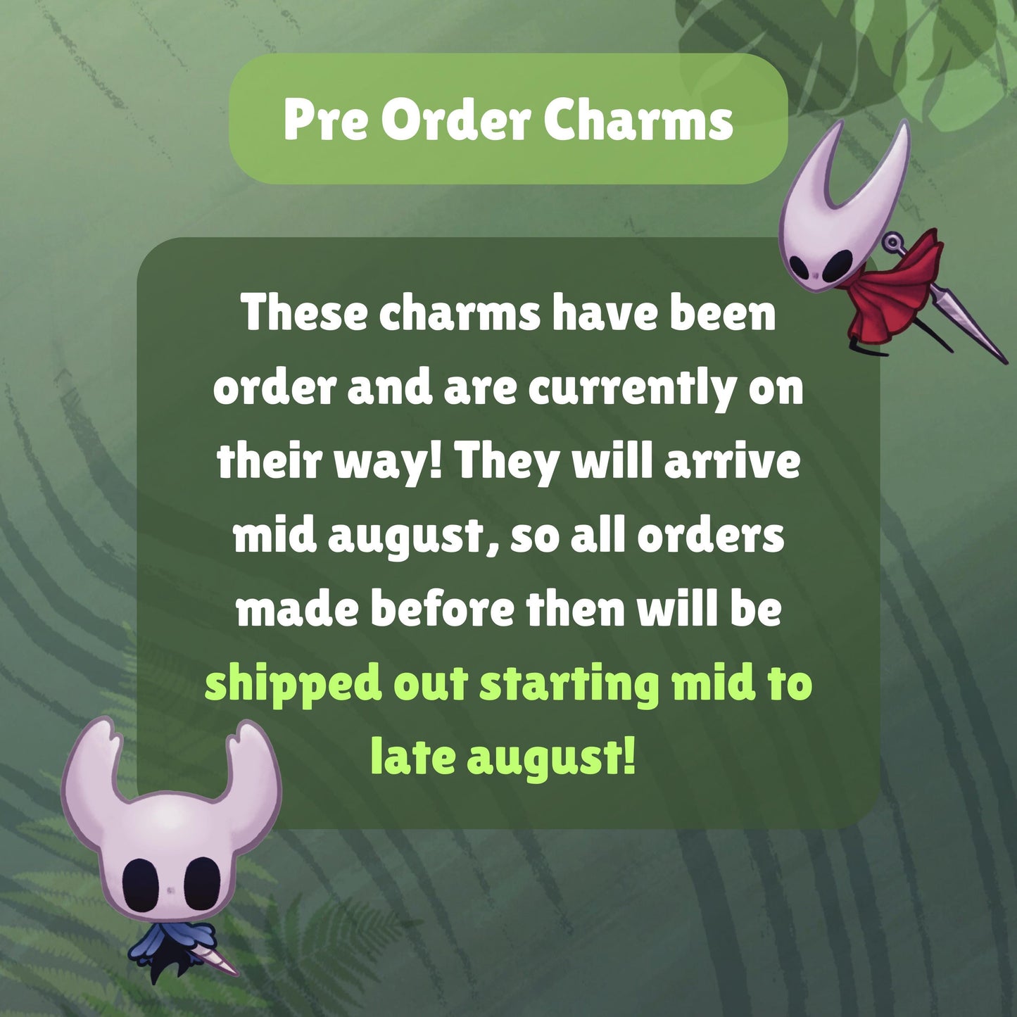Hollow Knight - Acrylic Charms