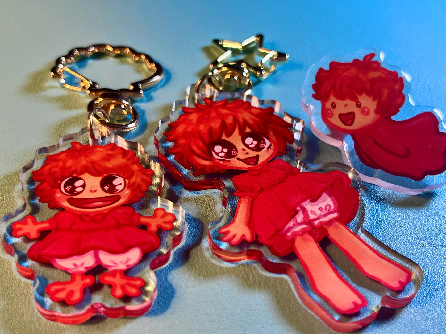 Ponyo - Acrylic Charms + More