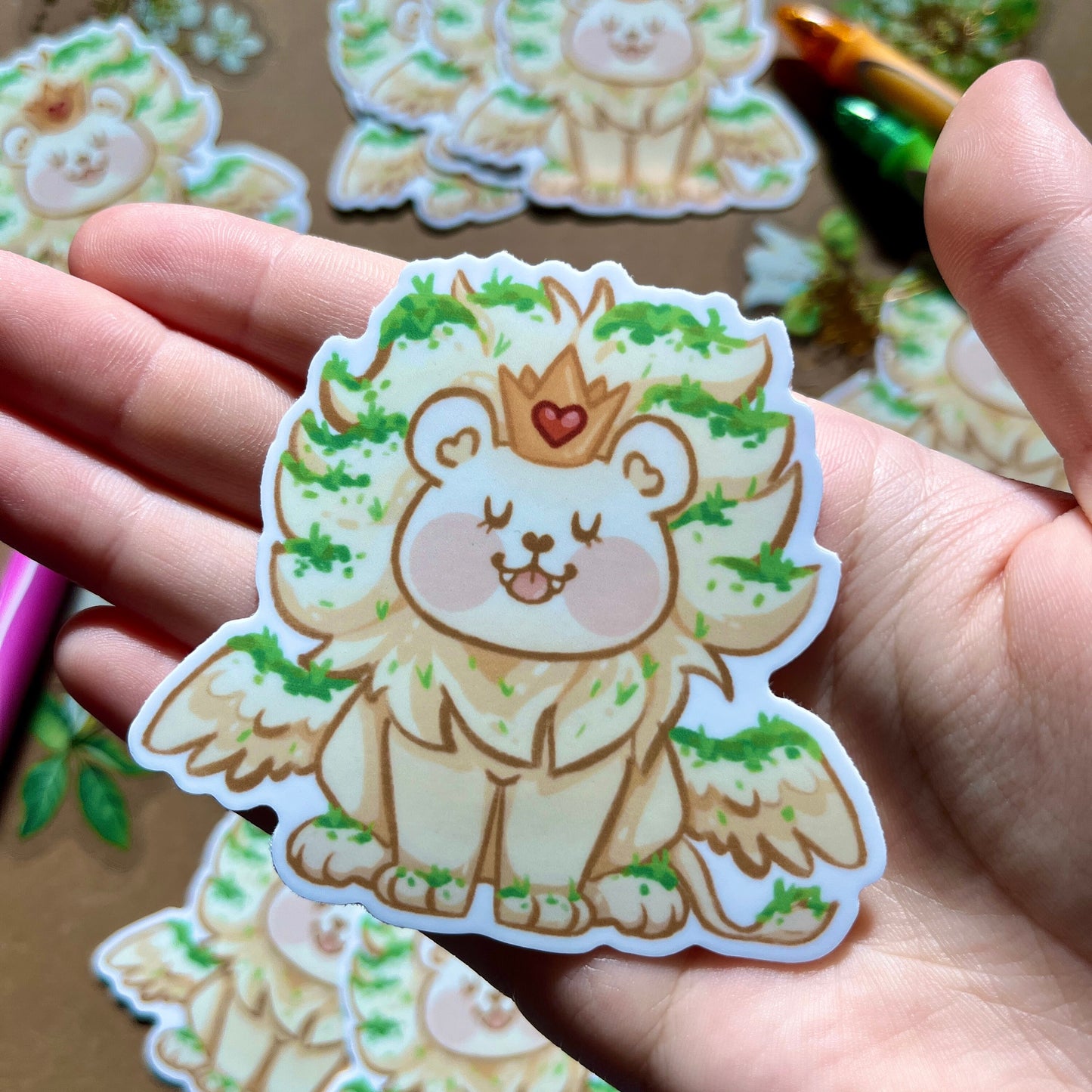 Cookie Run Kigndom - Cookie Lion Sticker