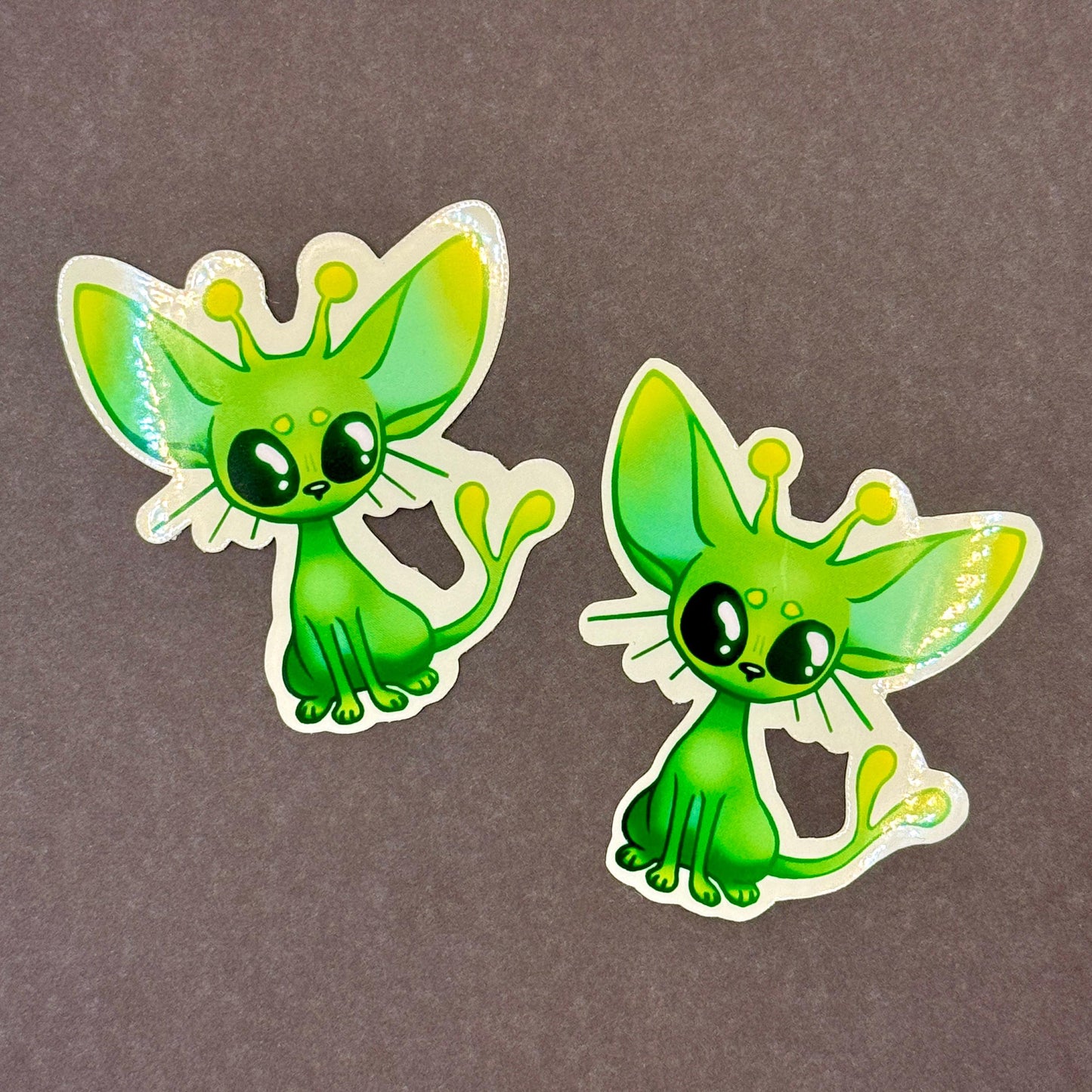 Alien Kitty - Sticker