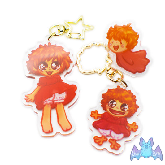 Ponyo - Acrylic Charms + More